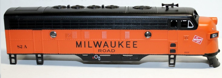 (image for) Body Shell - Milwaukee Road #82A (HO F7-A)